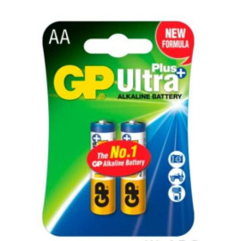 Батарейка GP ULTRA PLUS ALKALINE 1.5V 15AUPHM-2UE2 щелочная, LR6, АА (4891199100246)
