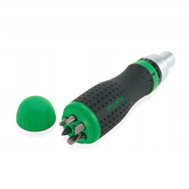 Трещоточная отвертка-битодержатель 1/4" TOPTUL 19-в-1 GAAR1002