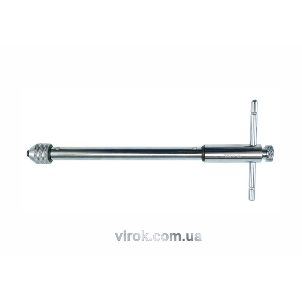 Вороток для мітчиків з тріщаткою YATO : M5-M12, L= 300 мм [20/40]