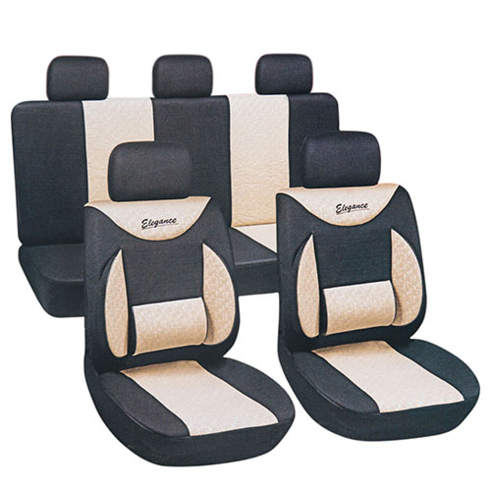Набор чехлов MILEX/Elegance полный к-т/2пер+2задн+5подг/беж (AG-E88786)