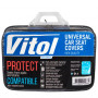 Набор чехлов VSC-38260P-11 BK/RD Polyester полн компл 11ед (VSC-38260P-11 BK/RD)