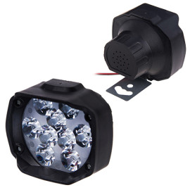 Фара рабочего света AUR G102/L5 (9led*15w 80х65мм) 12V пластик 48785