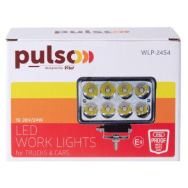 Фара рабочего света WLP-24S4 SPOT 8Led*3W(153*89*51)/10-30V/24W/6000K
