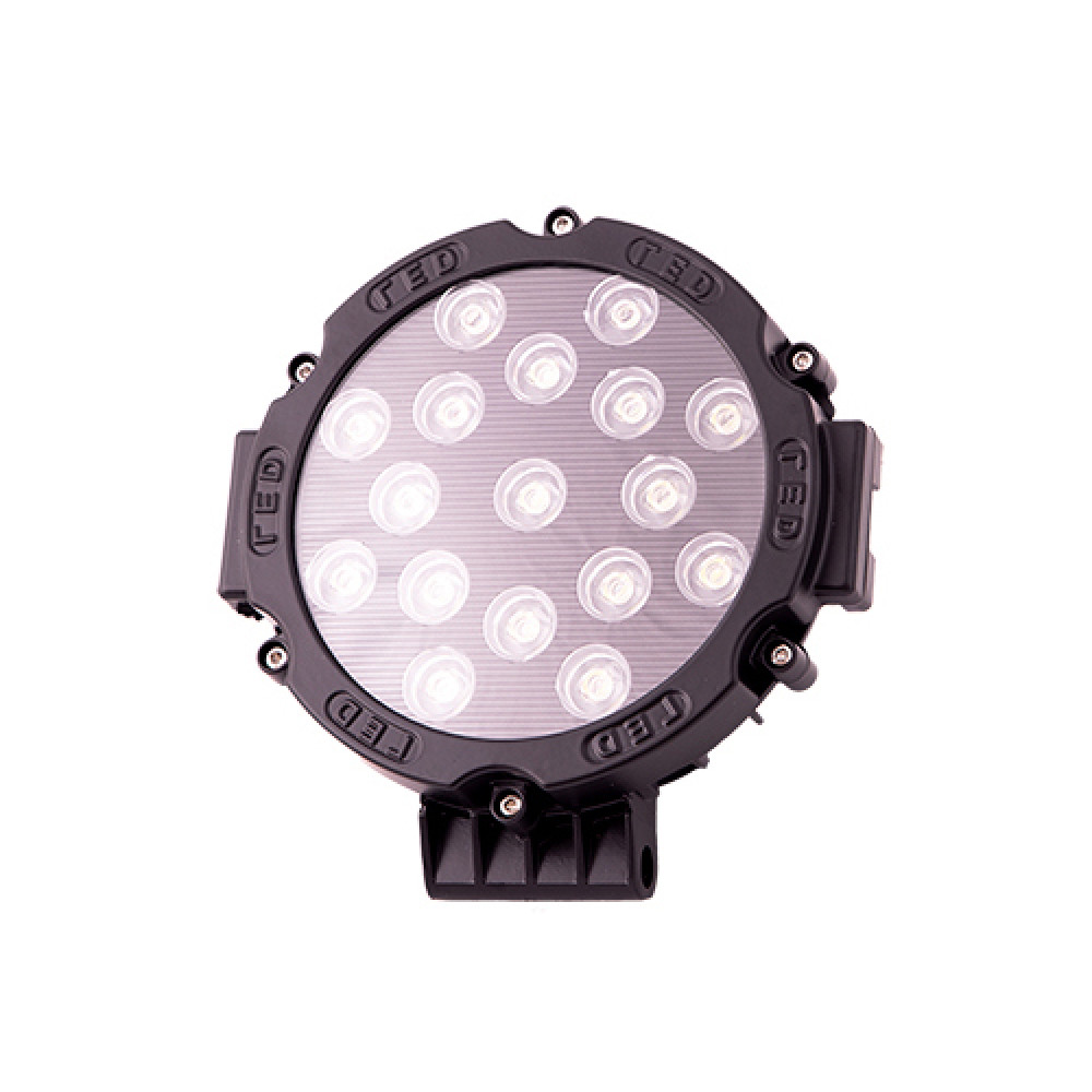 Фара рабочего света WLP-51R1BK SPOT+FLOOD 17Led*3W (159*41)/10-30V/51W/6000K