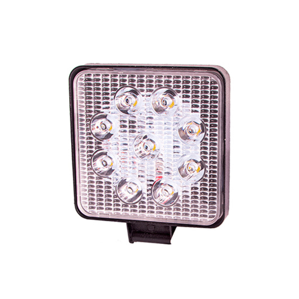 Фара рабочего света WLP-27S1S2 SPOT 9Led*3W (106*106*19)/10-30V/27W/6000K
