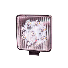 Фара рабочего света WLP-27S1S2 SPOT 9Led*3W (106*106*19)/10-30V/27W/6000K