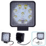 Фара рабочего света WLP-27S1S5 SPOT 9Led*3W (108*108*45)/10-30V/27W/6000K