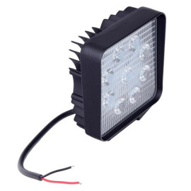 Фара рабочего света WLP-27S1S5 SPOT 9Led*3W (108*108*45)/10-30V/27W/6000K
