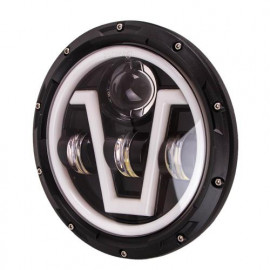 Фара врезная LED 7" 4LED 52575 (MMR-V)