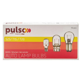 Лампа PULSO/габаритная S25/BA15s/P21W 12v21w clear/1 конт.
