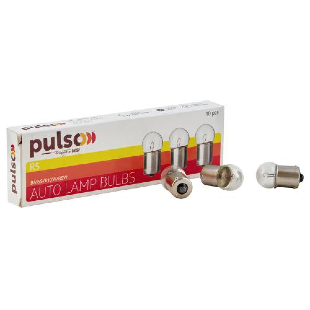 Лампа PULSO/габаритная S25/BA15s/R10W 12v10w clear/1 конт.