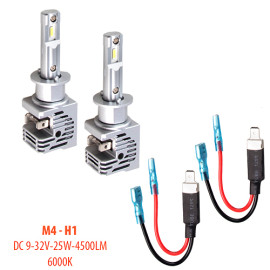 Лампы PULSO M4-H1/LED-chips CREE/9-32v/2x25w/4500Lm/6000K