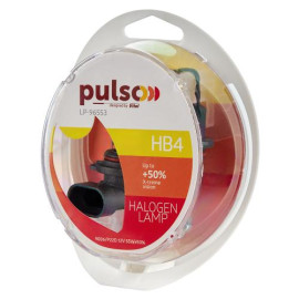 Лампы PULSO/галогенные HB4/9006/P22D 12v55w+50% X-treme Vision/plastic box