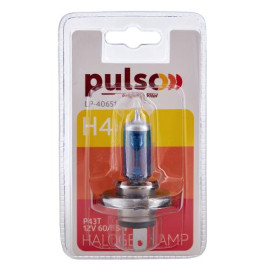 Лампа PULSO/галогенная H4/P43T 12v60/55w super white/блистер