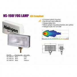 Фары дополнительные  NS-198 F-B-C H3/12 В/55W/крышка (NS-198 B-C)
