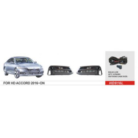 Фары доп.модель Honda Accord/2017-/HD-916L/LED-12V7W/эл.проводка