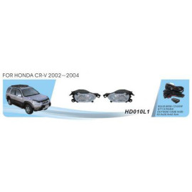 Фары доп.модель Honda CR-V/2002-04/HD-010L1&L2/9006-12V55W/эл.проводка