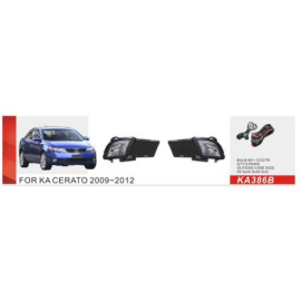 Фары доп.модель KIA Cerato/2009-12/KA-386B/881-12V27W/эл.проводка