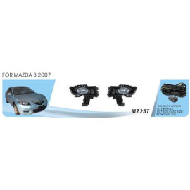 Фары доп.модель Mazda 3 2007-09/MZ-257/H11-12V55W/эл.проводка