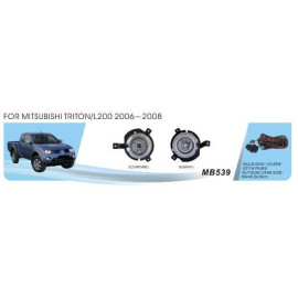 Фары доп.модель Mitsubishi Triton/L200 2006-08/MB-539B/HB4(9006)-12V51W/эл.проводка