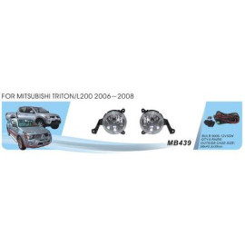 Фары доп.модель Mitsubishi Triton/L200 2006-08/MB-439/HB4(9006)-12V51W/эл.проводка