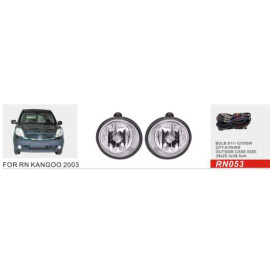 Фары доп.модель Renault Kengoo 2003-08/Trafic 07-14/RN053/H11-12V55W/эл.проводка