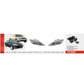 Фары доп.модель Toyota Camry 30 2001-04/TY-500/JAPAN/9006-12V55W/эл.проводка