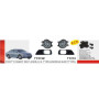 Фары доп.модель Toyota Camry 40 2006-09/TY-219Е-U/H11-12V55W/эл.проводка