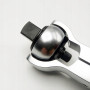 Трещотка 1/2" с шарниром (360°) TOPTUL 72 зубца укороченная 1/4"х1/2" CJMM1616