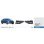 Фары доп.модель VW Jetta 2018-/VW-0189/H11-12V55W/эл.проводка