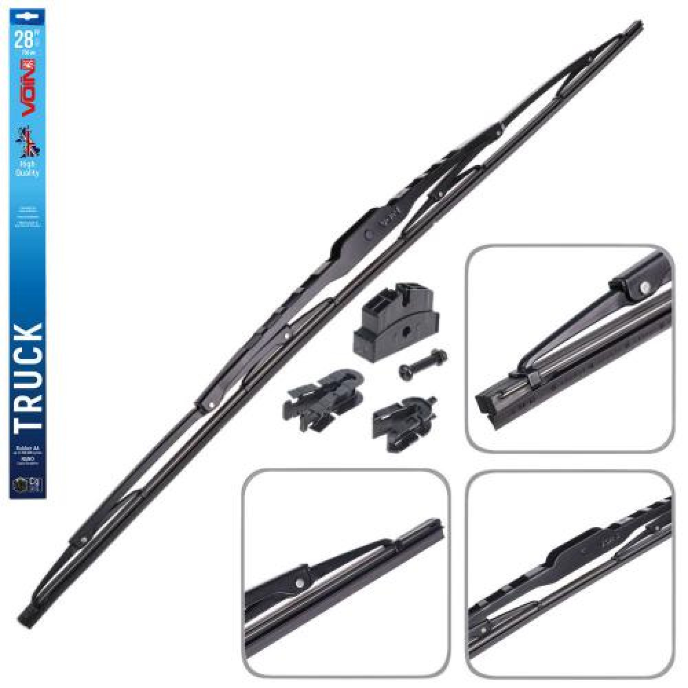 Щетки стеклоочистителя VOIN-806-28 грузовые каркасные VOIN-28" 700 мм (TPTR-28"-PC) TRUCK