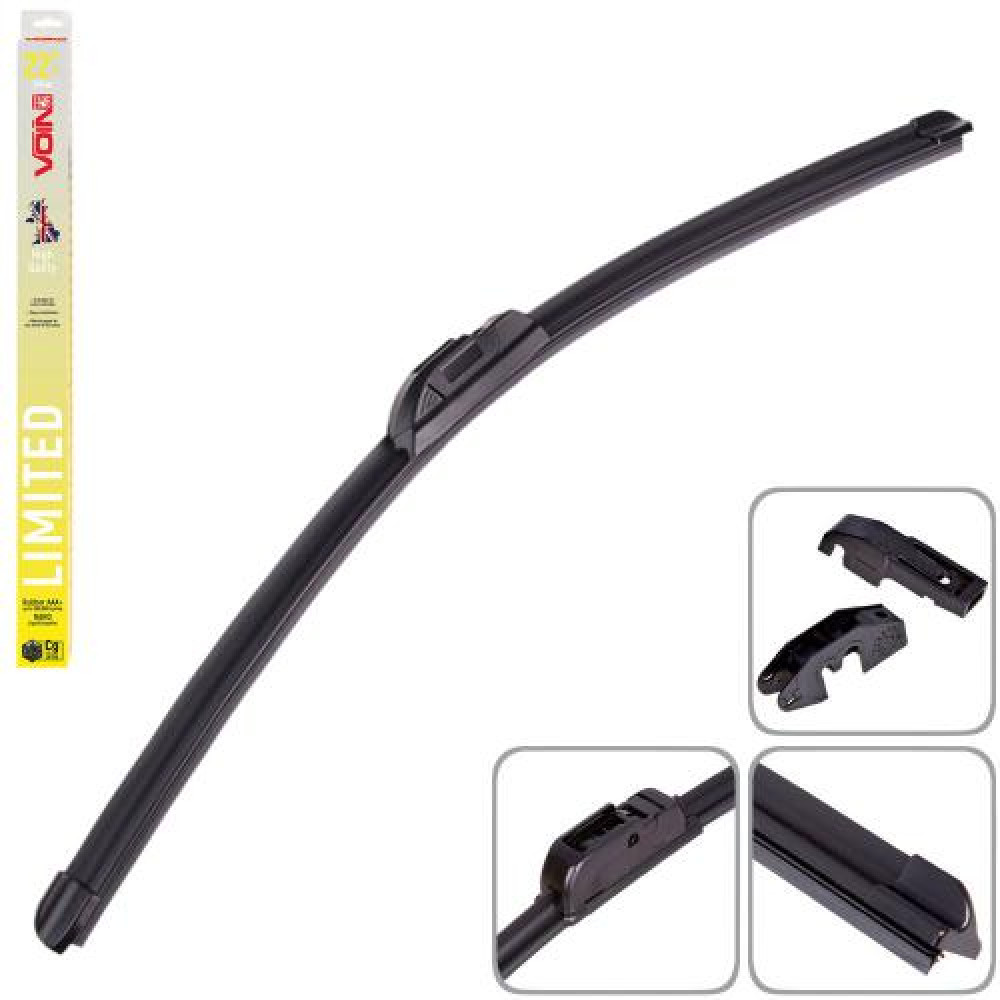 Щетки стеклоочистителя бескаркасные VOIN-22"-560мм(TPN1AFW-22") LIMITED NEW