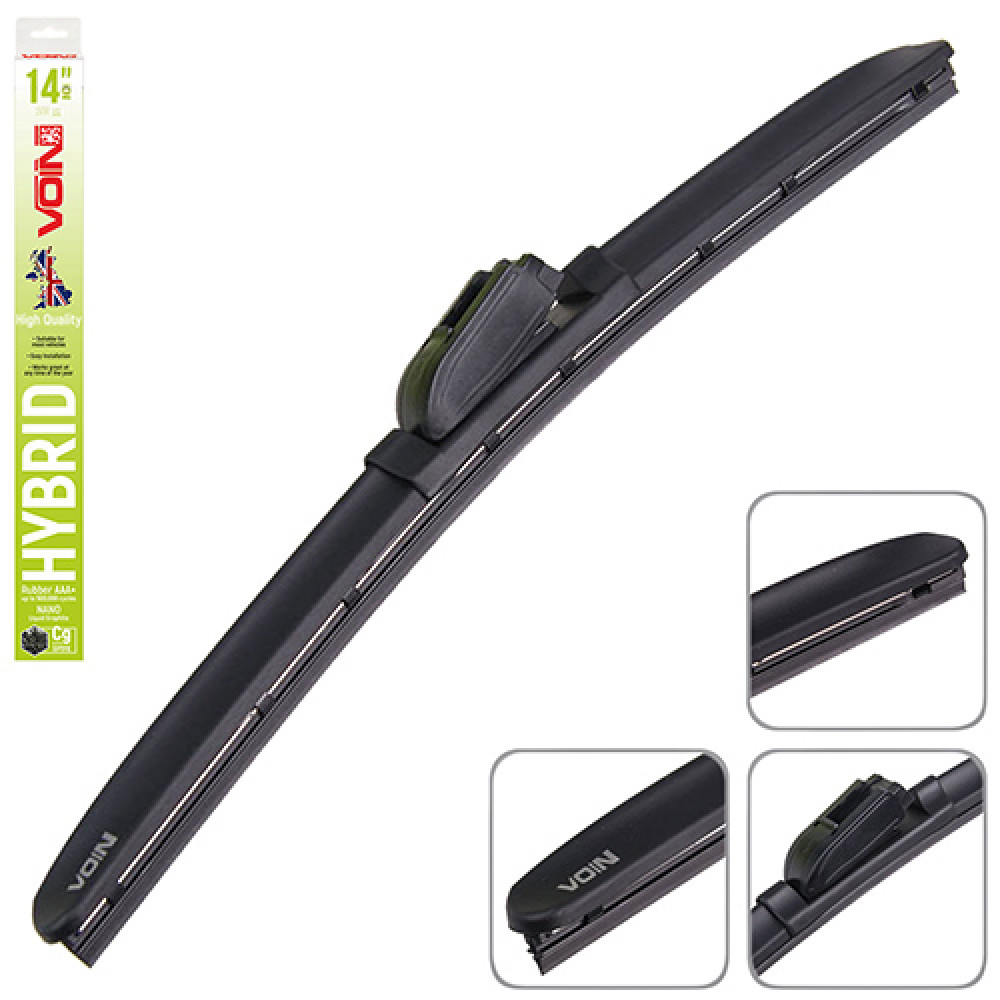 Щетки стеклоочистителя гибридные VOIN 14"-350мм (TPX6M-14") HYBRID