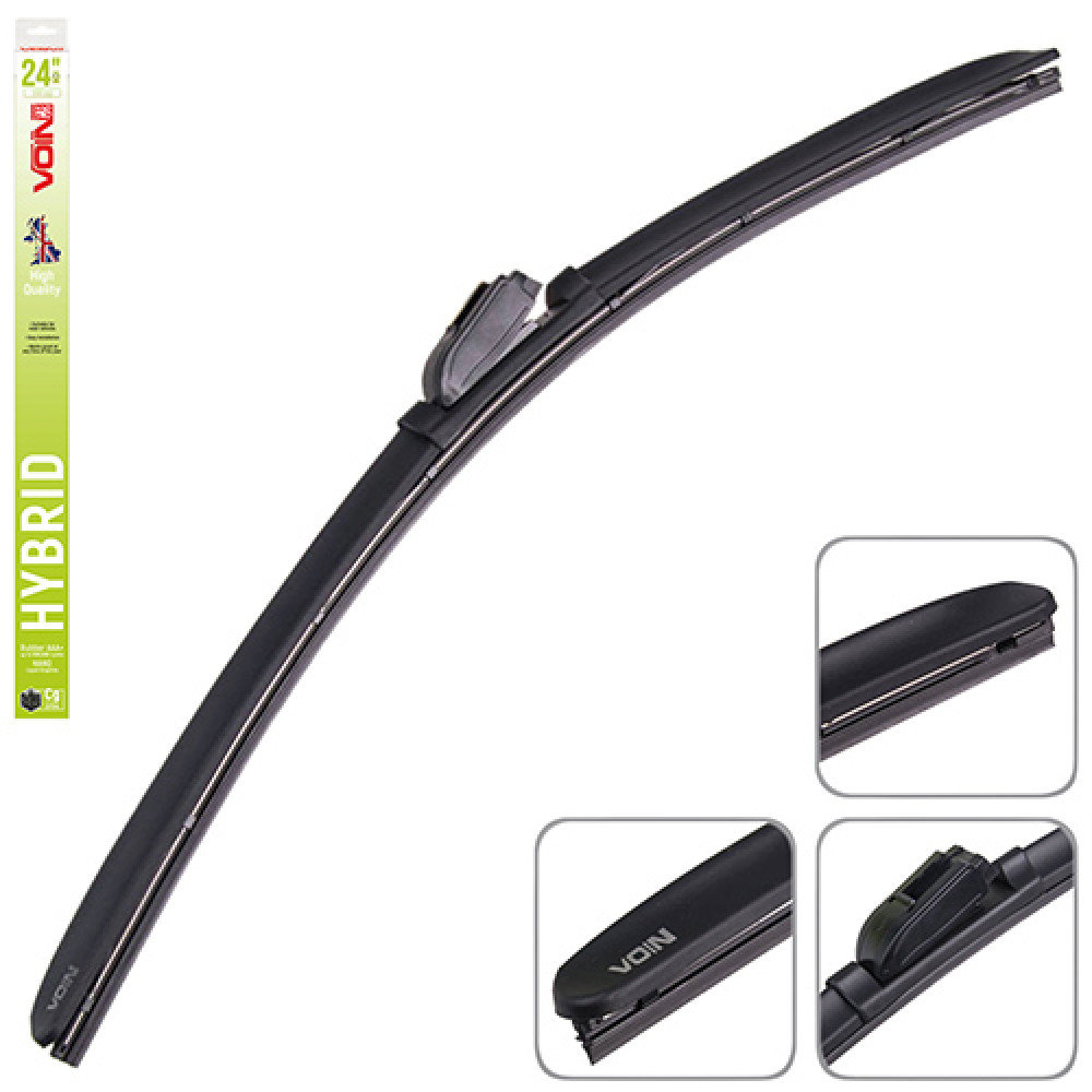 Щетки стеклоочистителя гибридные VOIN 24"-600мм (TPX6M-24") HYBRID