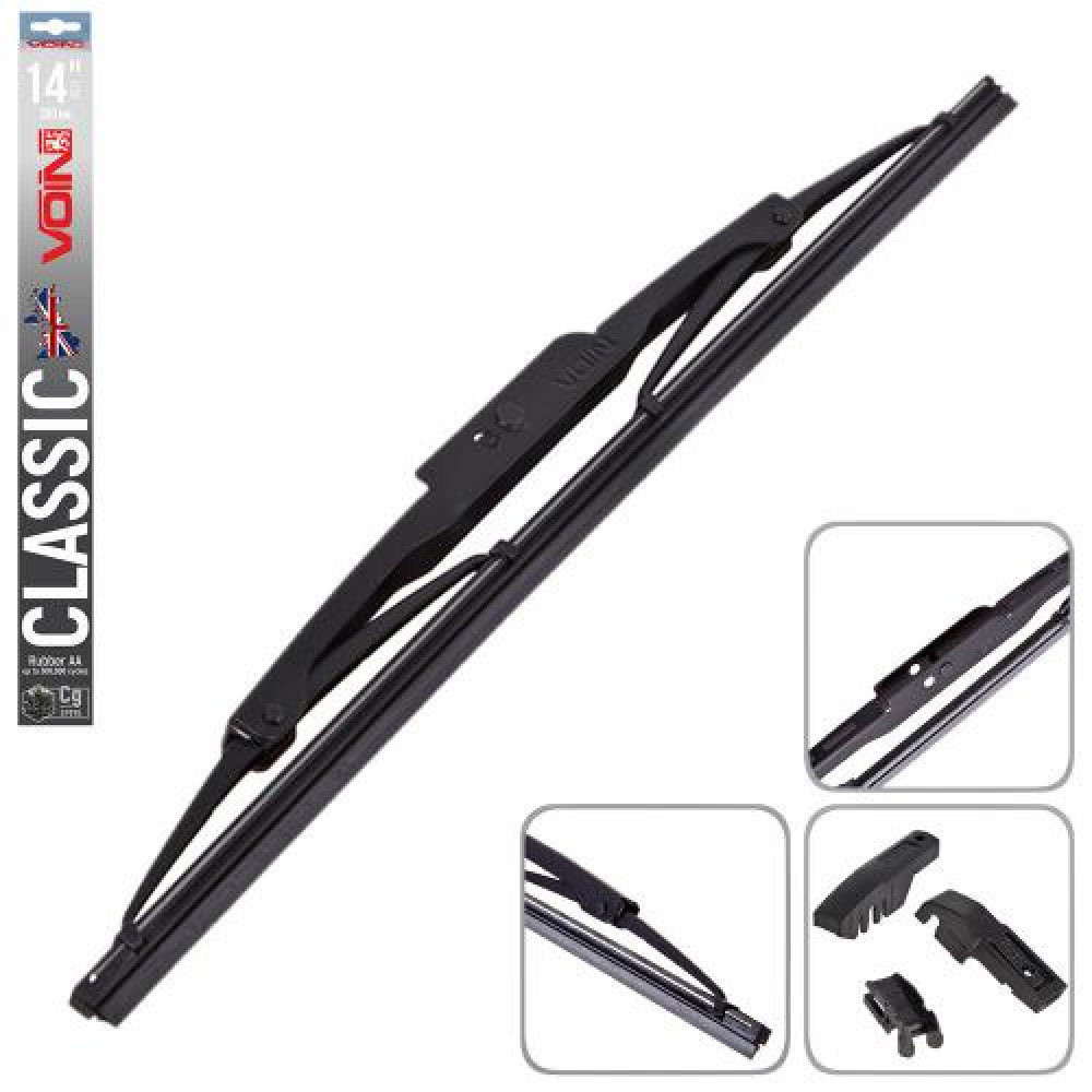 Щетки стеклоочистителя VOIN-605-14 каркасные VOIN-14" 350 мм (TP405-SW-14") CLASSIC