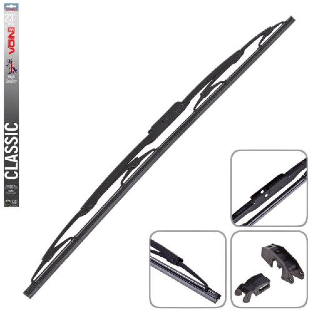 Щетки стеклоочистителя VOIN-605-23 каркасные VOIN-23" 580 мм (TP405-SW-23") CLASSIC