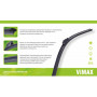 Щетка стеклоочистителя бескаркасная VIMAX 17" (430 мм)