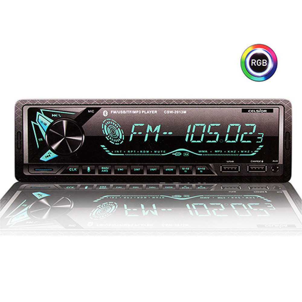 Бездисковый MP3/SD/USB/FM проигрыватель  Celsior CSW-2013M Bluetooth