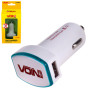 Автомобильное зарядное устройство VOIN C-2026W 2USB (12/24V - 5V 2,4A)