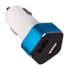 Автомобильное зарядное устройство VOIN C-2406 2USB (12/24V - 5V 2,4A) + вольтметр