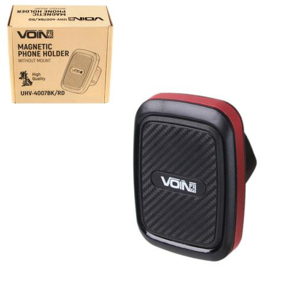 Держатель мобильного телефона VOIN UHV-4007BK/RD магнитный, без кронштейна