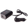Разветвитель прикуривателя VOIN 2 выхода + 2USB 2100mA 12/24V SC-2069
