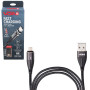 Кабель магнитный VOIN USB - Micro USB 3А, 1m, black (быстрая зарядка/передача данных)