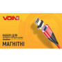 Кабель  магнитный VOIN USB - Micro USB 3А, 1m, red (быстрая зарядка/передача данных)