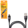 Кабель  магнитный VOIN USB - Lightning 3А, 1m, black (быстрая зарядка/передача данных)