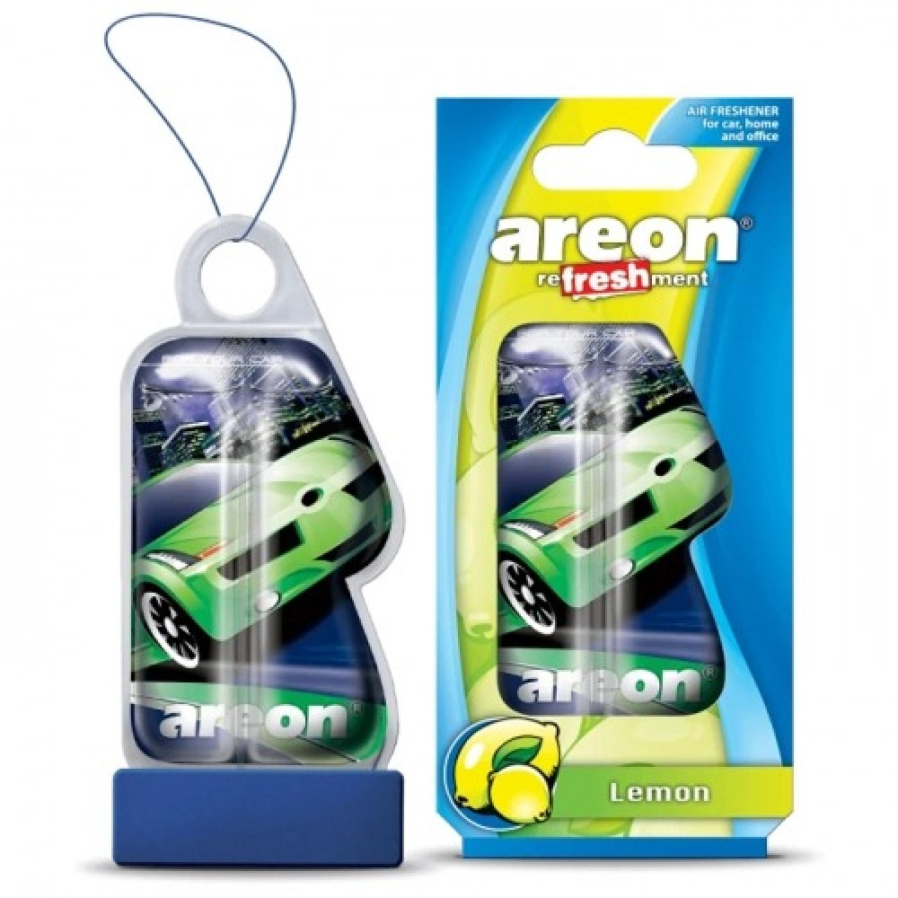 Освежитель воздуха гель AREON-VIP "АВТО" Lemon