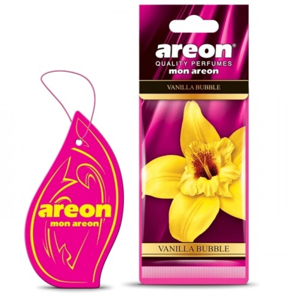Освежитель воздуха AREON сухой листик "Mon" Vanilla Bubble