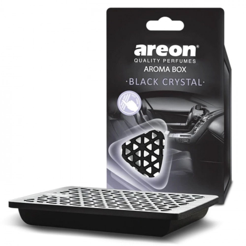 Освежитель воздуха AREON BOX под сидение Black Crystal