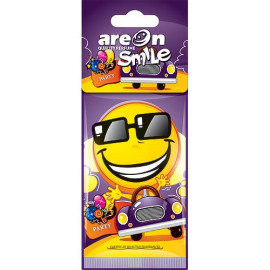 Освежитель воздуха AREON сухой листик Smile Dry Black Crystall
