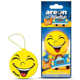Освежитель воздуха AREON сухой листик Smile Dry New Car
